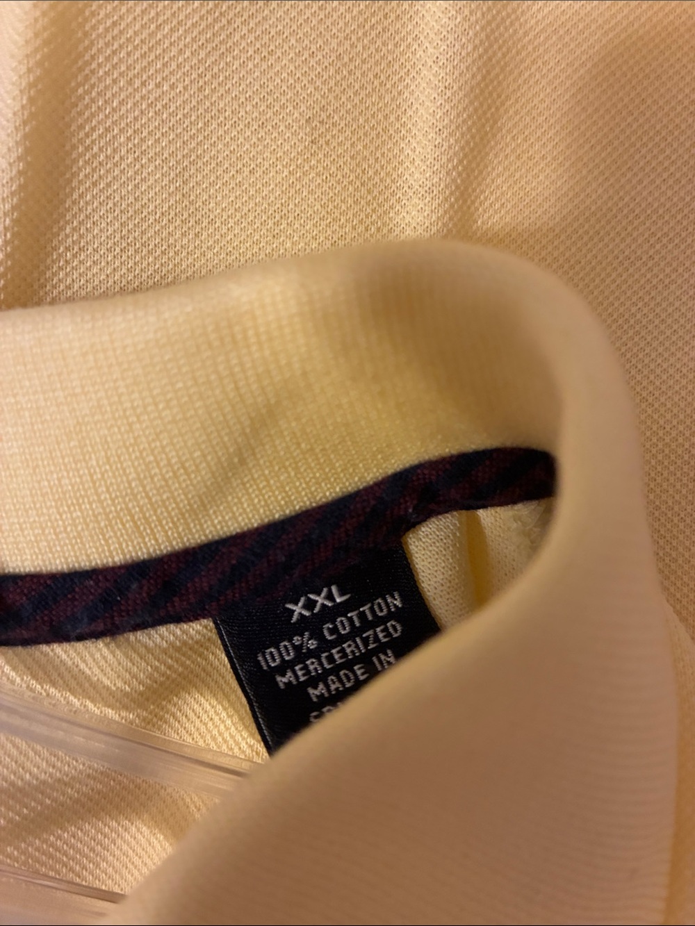 Men's lot of 5 2XL Polo Shirt Yellow White Pink Blue Black - Picture 4 of 9